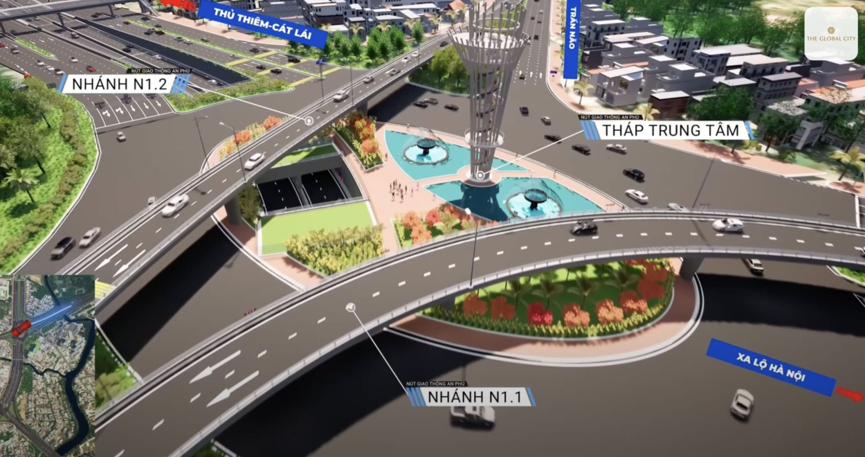 Tiến độ nút giao An Phú 2026: Tác động đến The Global City | Masterise Homes