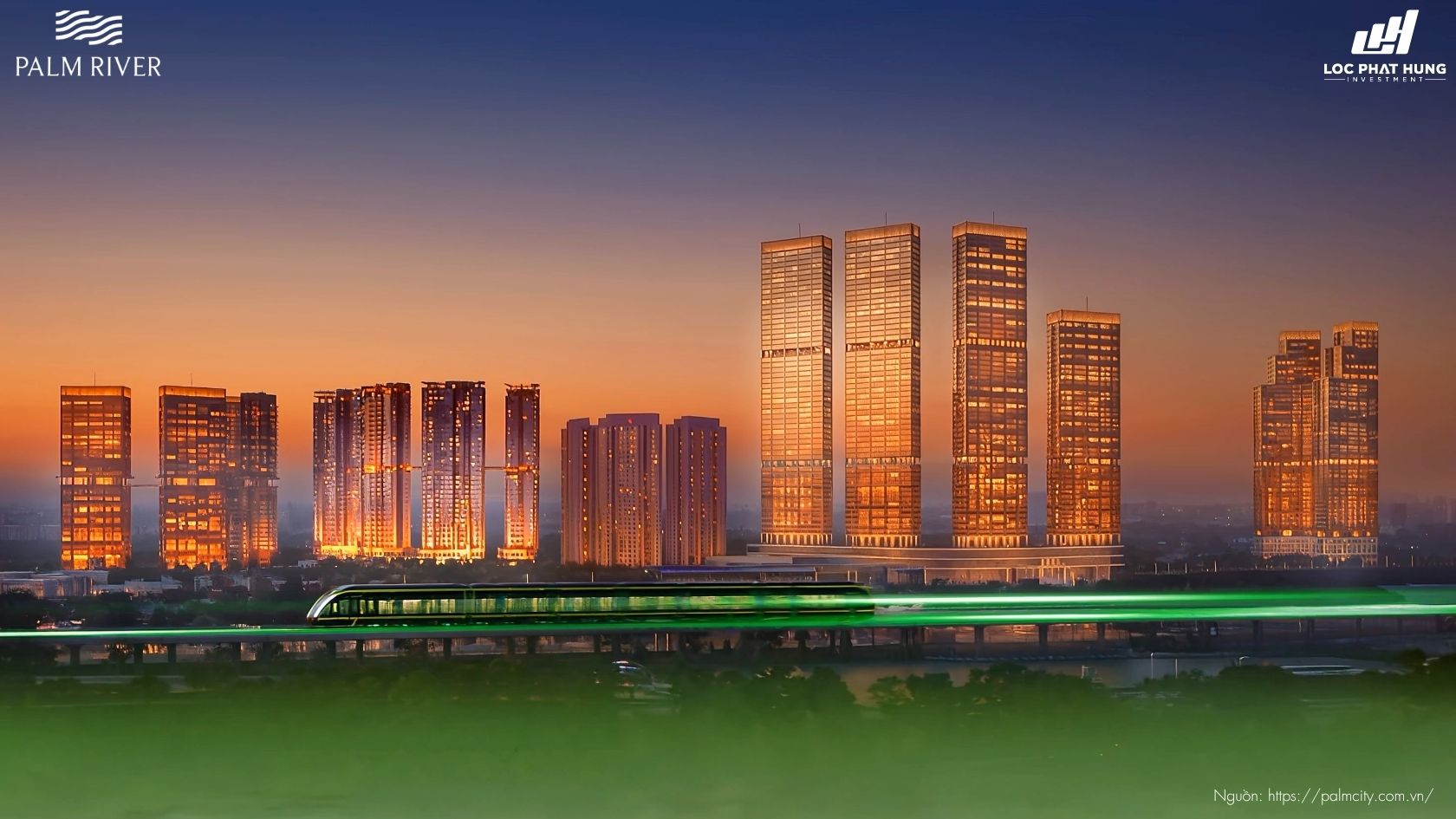 Phối Cảnh Dự Án Căn Hộ Palm River