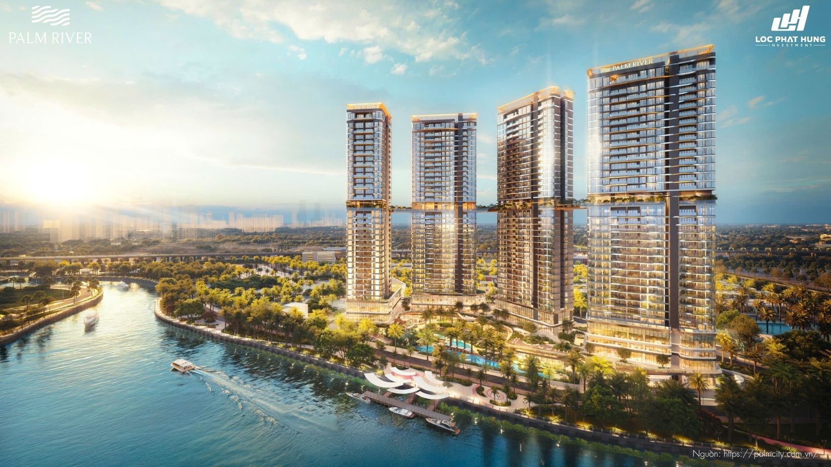 Phối Cảnh Dự Án Căn Hộ Chung Cư Palm River