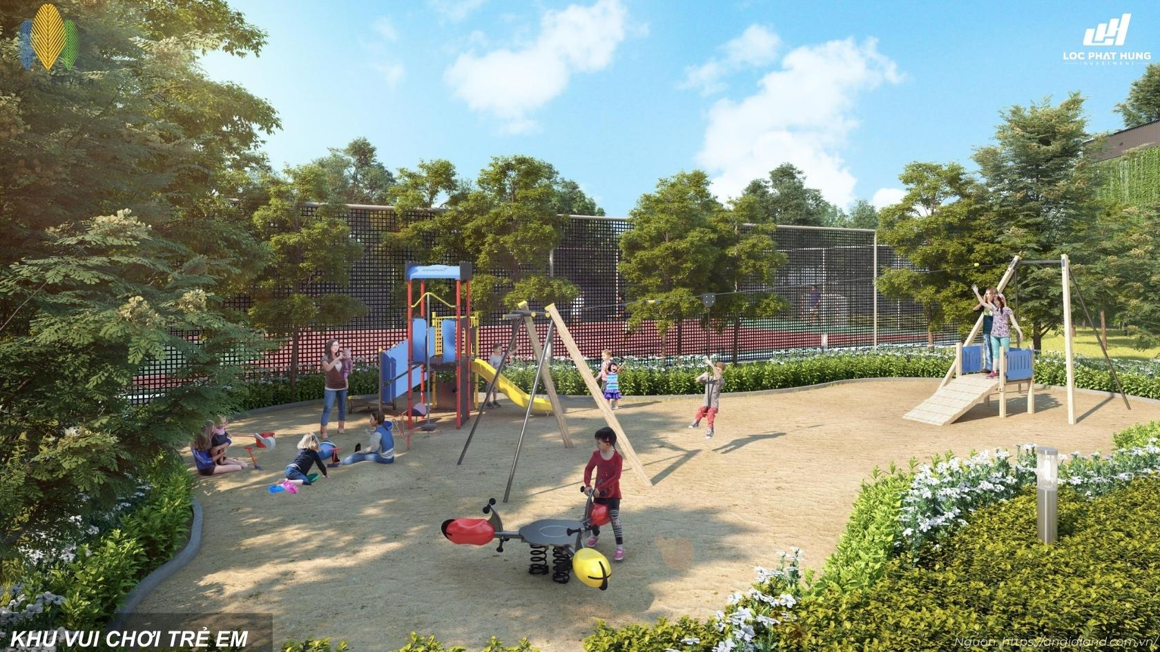 Khu vui vhoiw trẻ em ngoài trời dự án Palm River