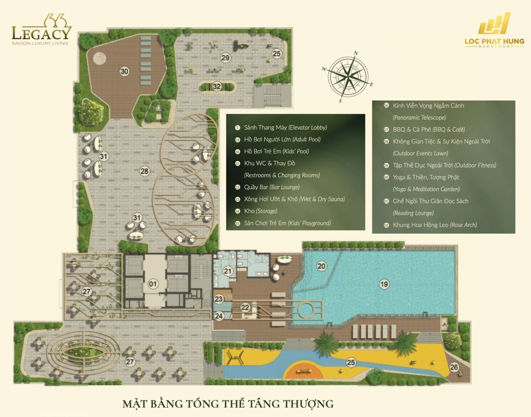 Mặt bằng tầng điển hình dự án Legacy 66 