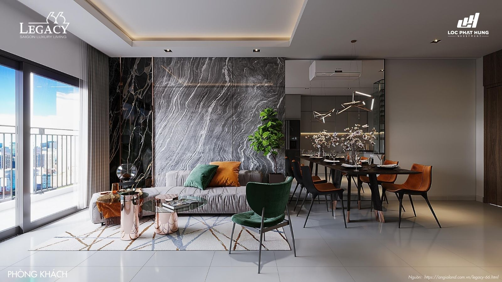 Nhà mẫu dự án căn hộ chung cư LEGACY 66 - Quận 5