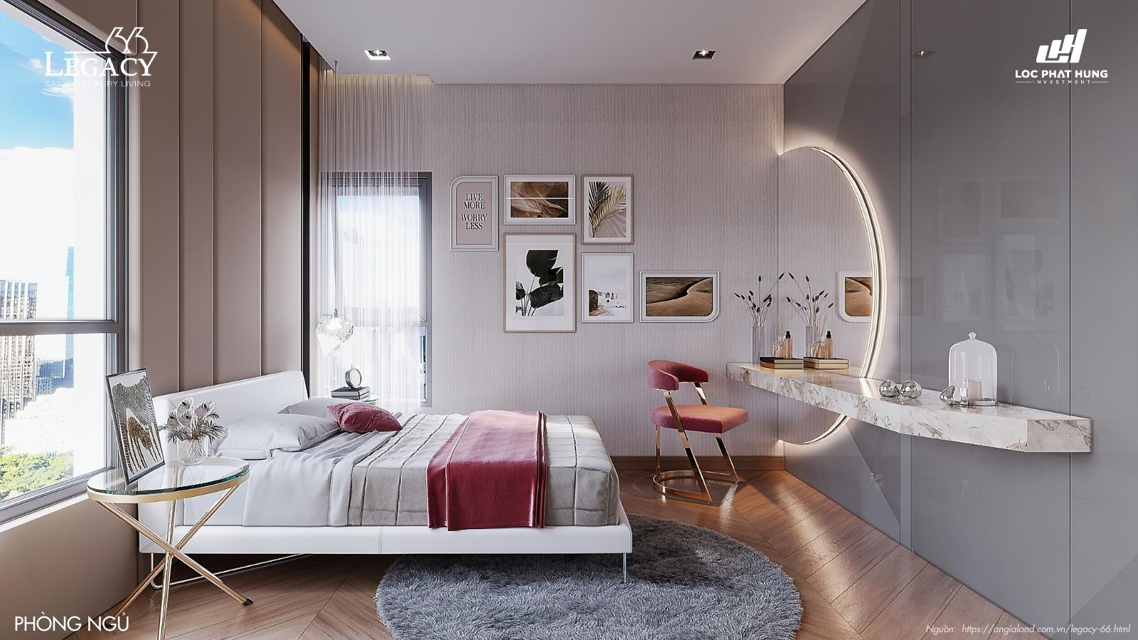 Nhà mẫu dự án căn hộ chung cư LEGACY 66 - Quận 5