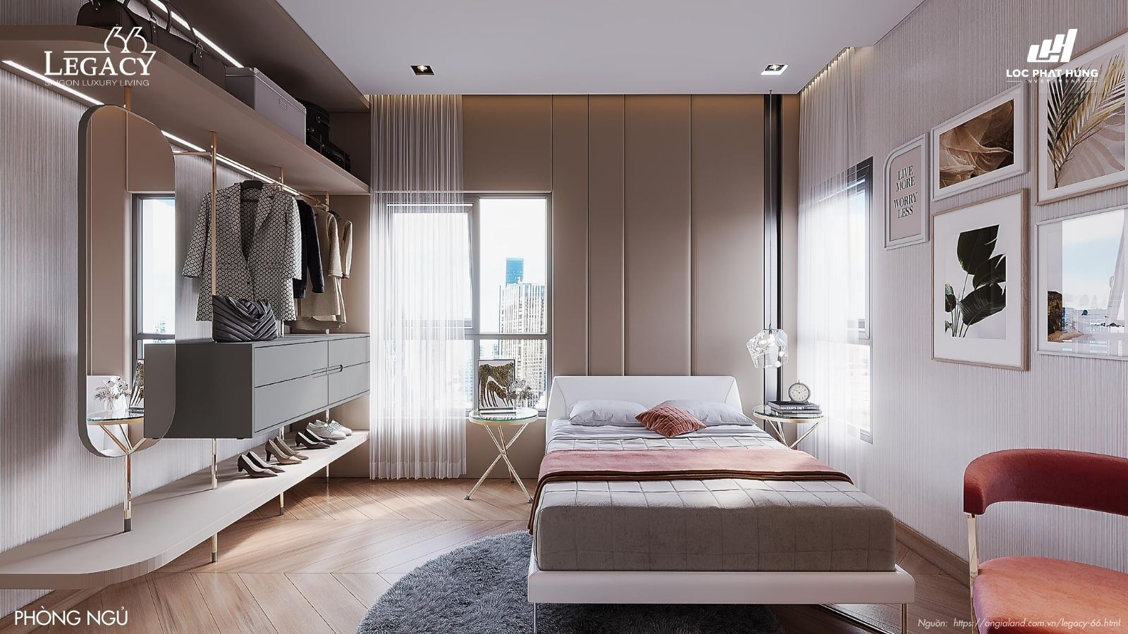 Nhà mẫu dự án căn hộ chung cư LEGACY 66 - Quận 5