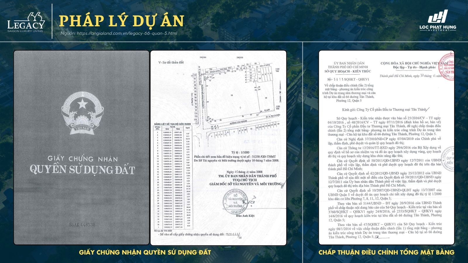 Pháp lý dự án Legacy 66 