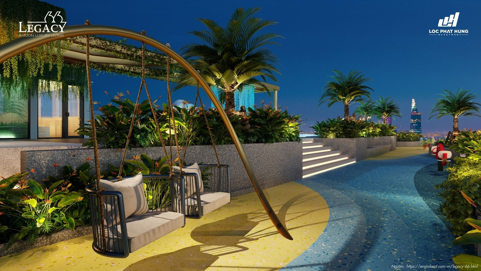 Phối cảnh tổng thể dự án căn hộ chung cư LEGACY 66 - Quận 5