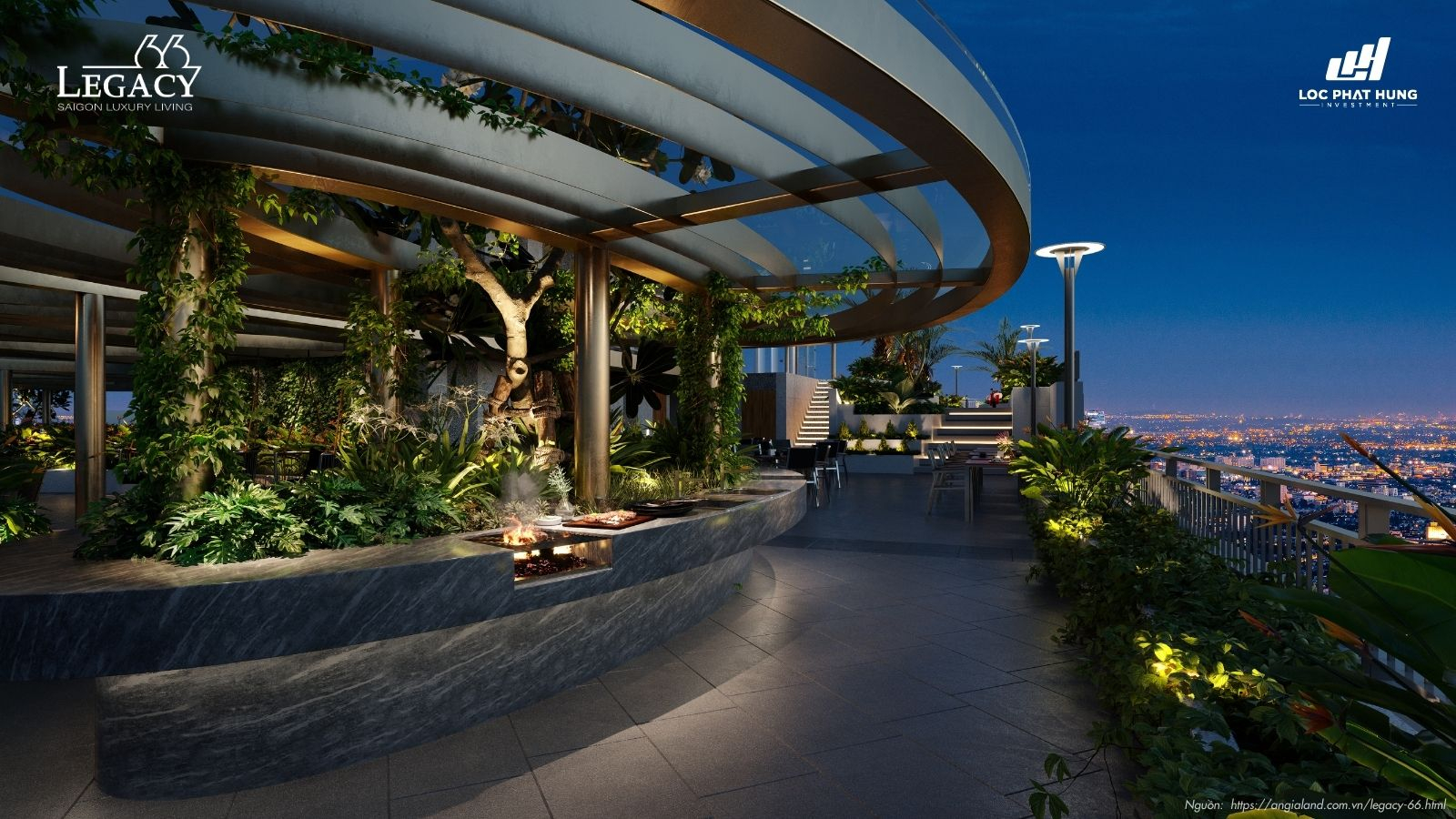 Phối cảnh tổng thể dự án căn hộ chung cư LEGACY 66 - Quận 5