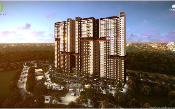 tổng thể dự án căn hộ Palm River Quận 2,