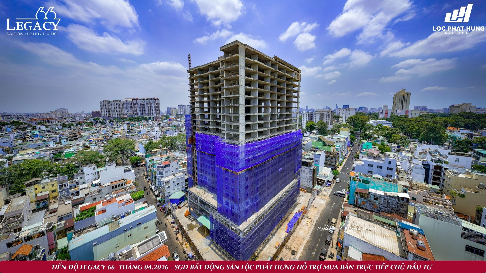 Cập Nhật Tiến Độ Xây Dựng Dự Án Legacy 66 Mới Nhất Tháng 04/2026