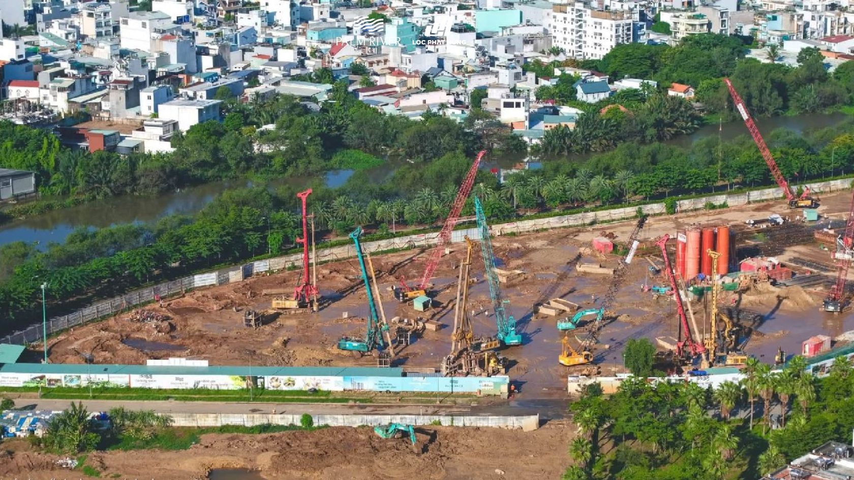 Tiến Độ Xây Dựng Dự Án Palm River ngày 04/08/2026
