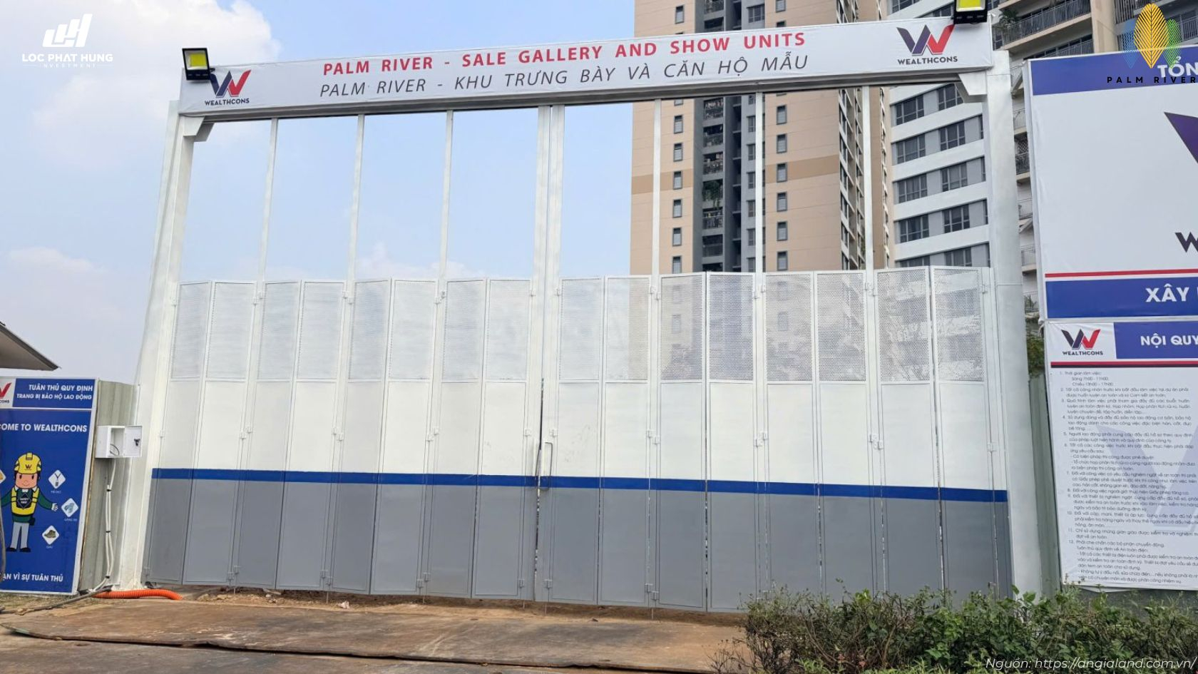 Cập nhật tiến độ xây dựng thực tế dự án căn hộ Palm River Quận 2 mới nhất tháng 02/2026.