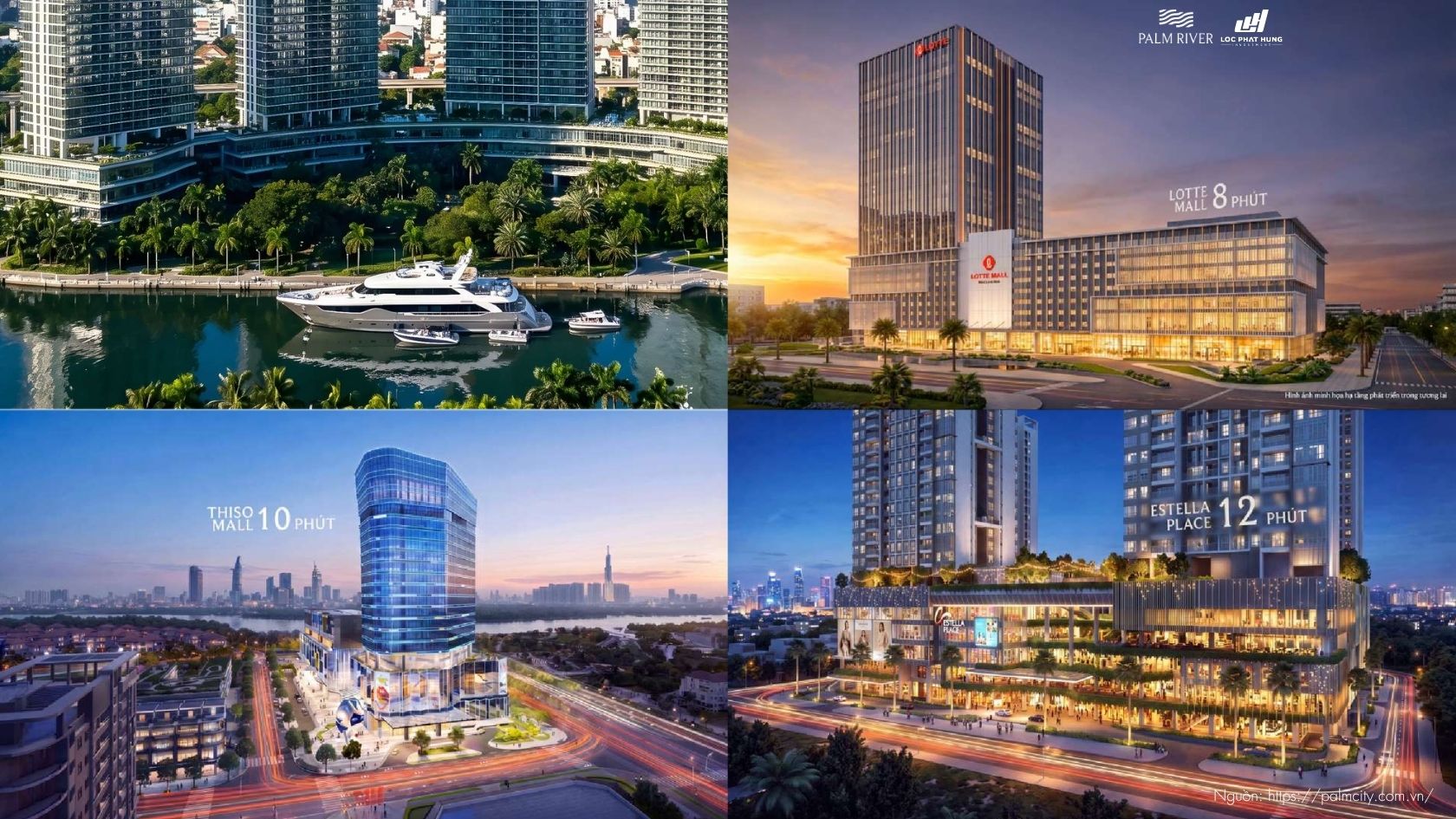 Trung Tâm Thương Mại gần Dự Án Palm River