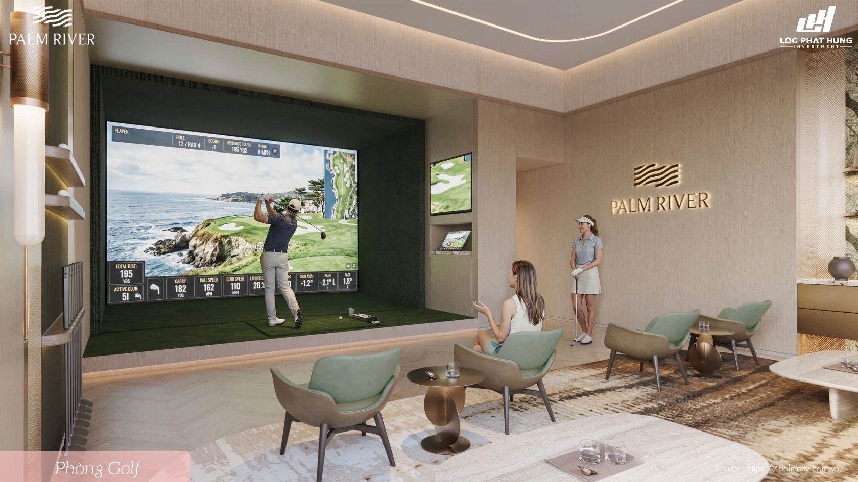 Phòng Golf Mô Phỏng