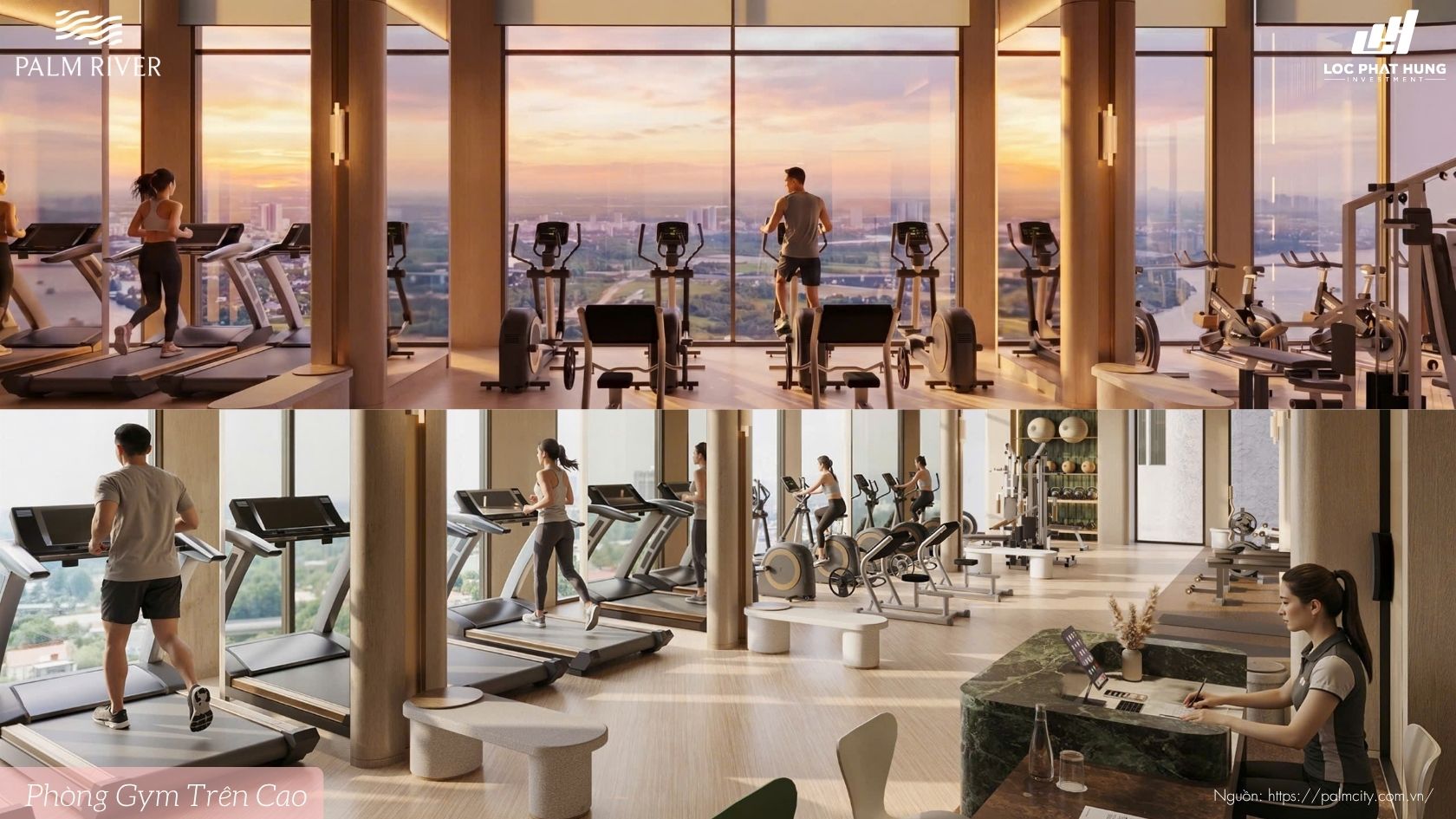 Phòng Gym Trên Cao 
