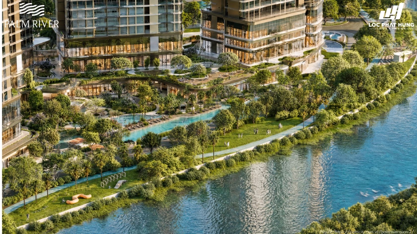 Tiện Ích Nội Khu Chuẩn Resort 5 Sao Tại Palm River
