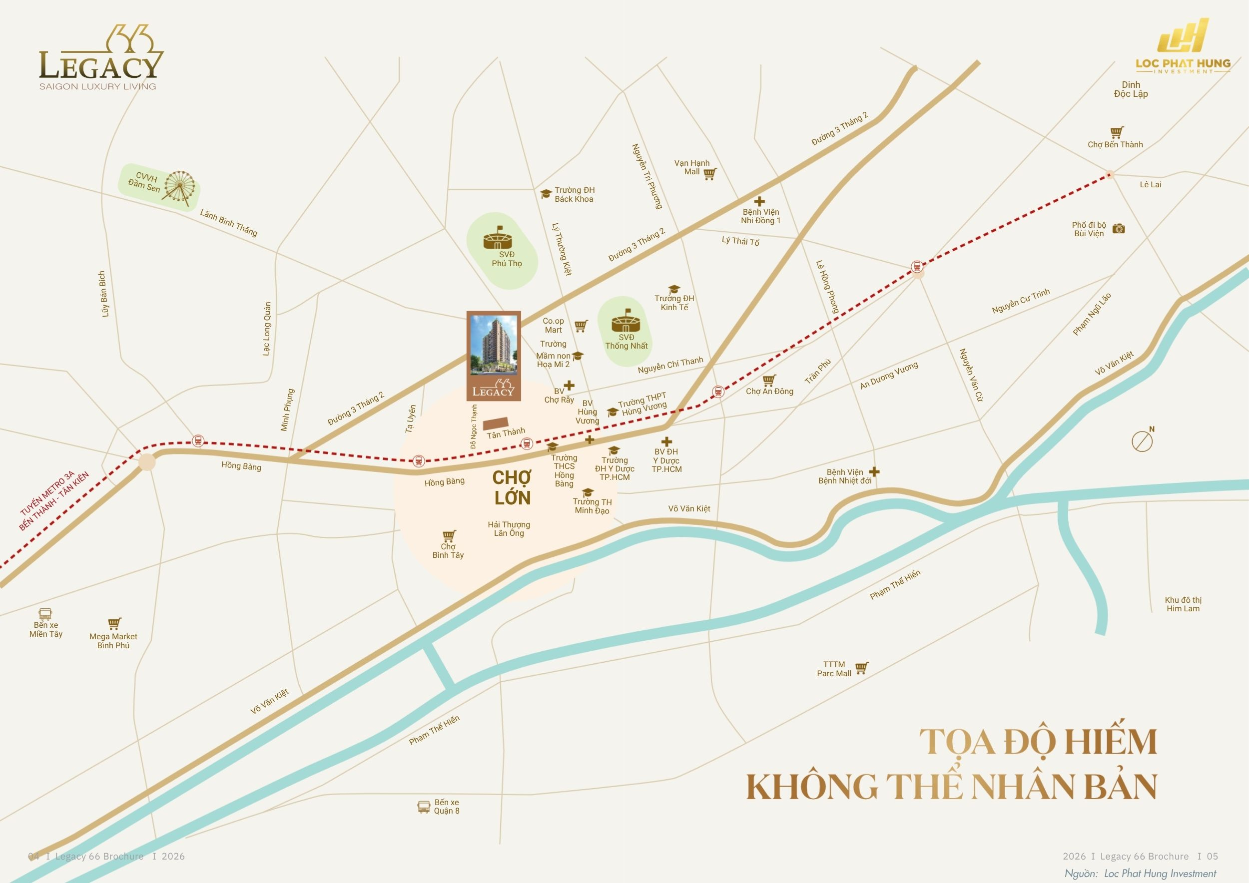 Vị Trí Legacy 66 - Tọa Độ "Bát Giác Vàng" Khó Nhân Bản Tại Chợ Lớn