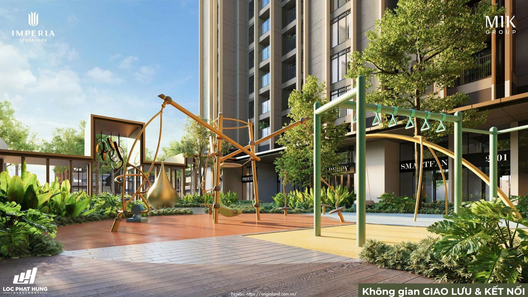 Hệ sinh thái tiện ích đa tầng dự án căn hộ chung cư Imperia Sensa Park