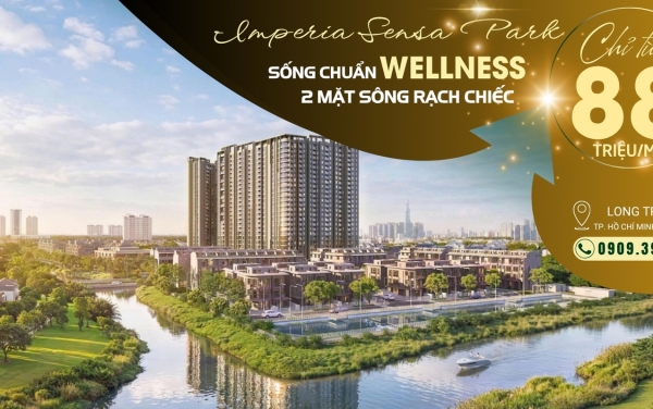 Phối cảnh kiến trúc tổng thể dự án Imperia Sensa Park TP Thủ Đức