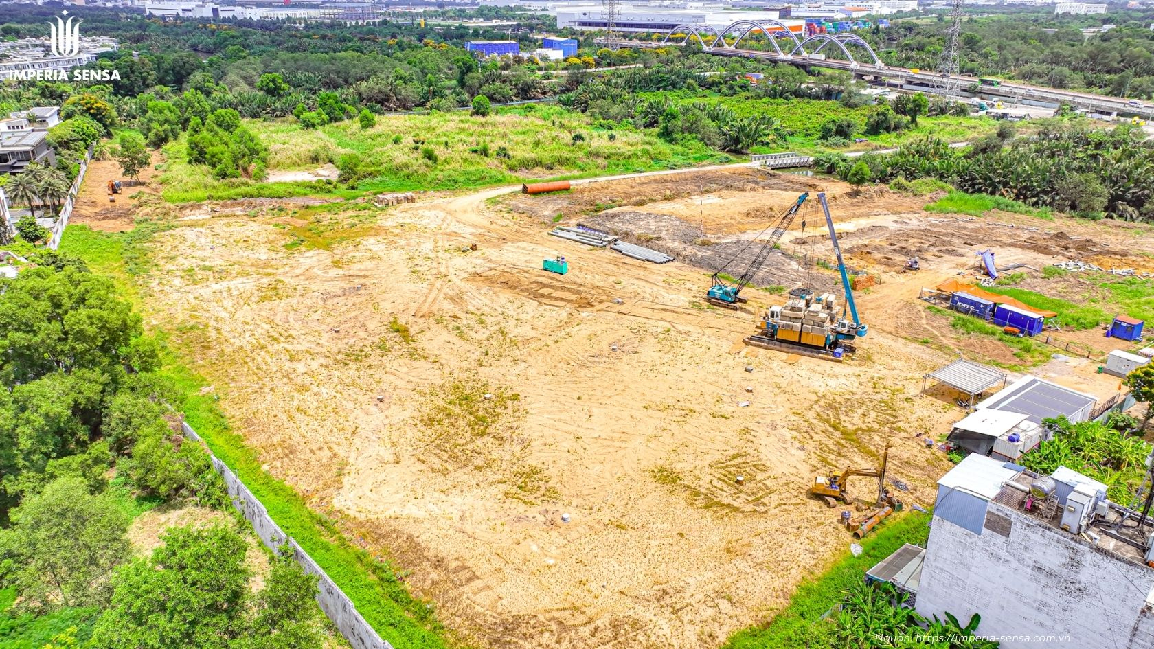 Cập nhật tiến độ dự án Imperia Sensa MIK Liên Phường tháng 03/2026