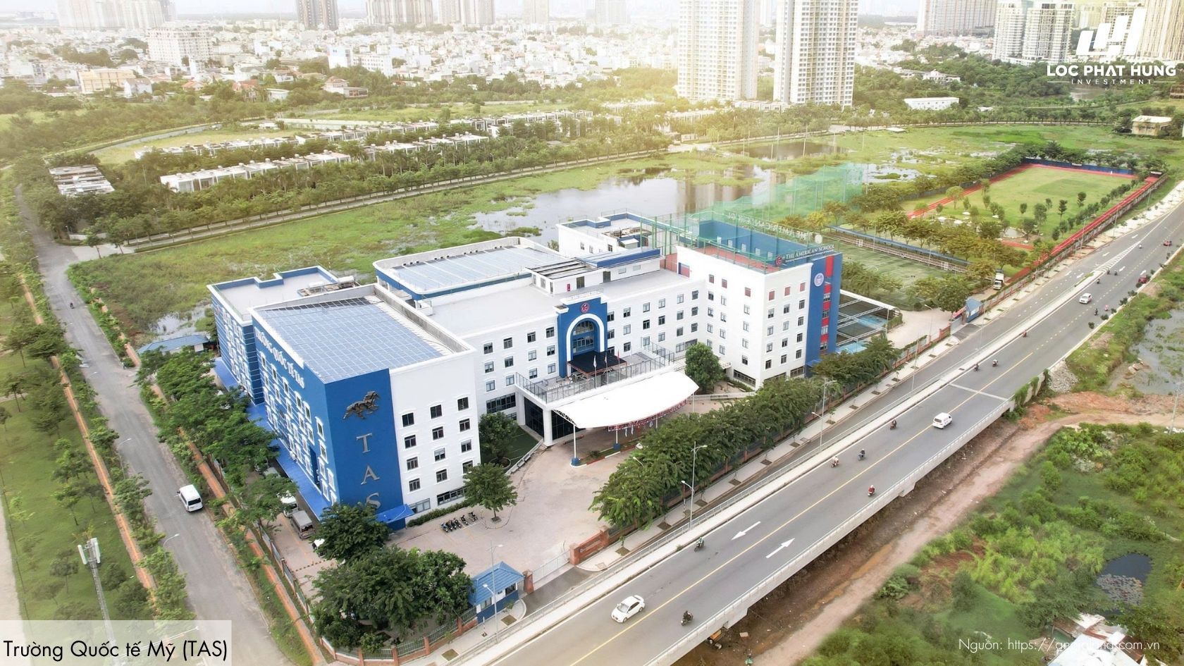 Hệ thống trường quốc tế liền kề dự án Palm River