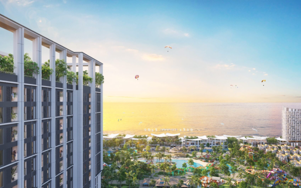 Toàn cảnh bình minh rực rỡ tại siêu đô thị Blanca City