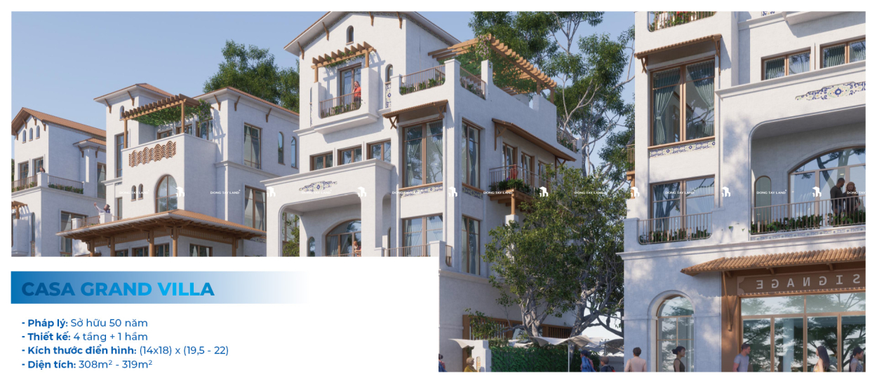 Siêu phẩm Grand Villa thuộc bộ sưu tập Biệt Thự Blanca City Sun Group đắt giá nhất