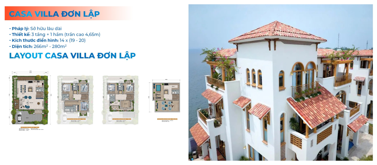 Không gian sống độc bản tại Biệt Thự Blanca City Sun Group phân khu đơn lập