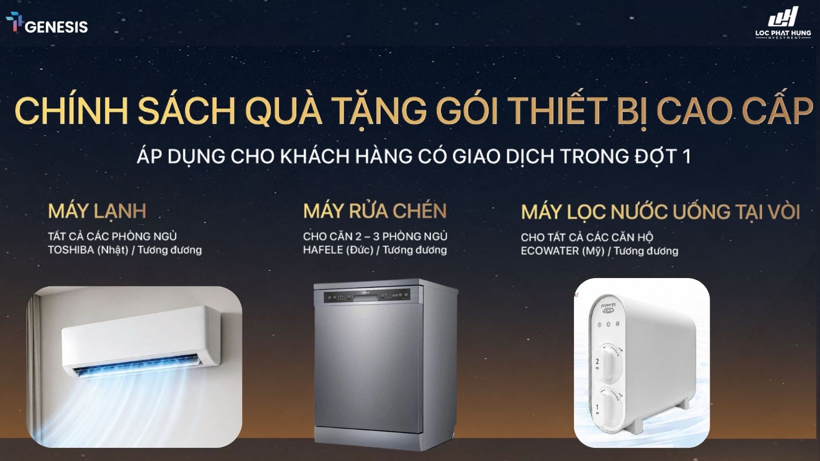 Chính sách bán hàng TT Genesis dành cho khách hàng
