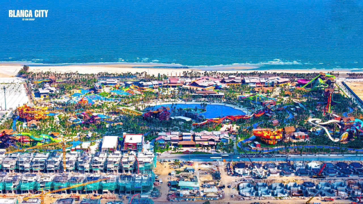 Khu vui chơi gia đình tại đô thị giải trí biển