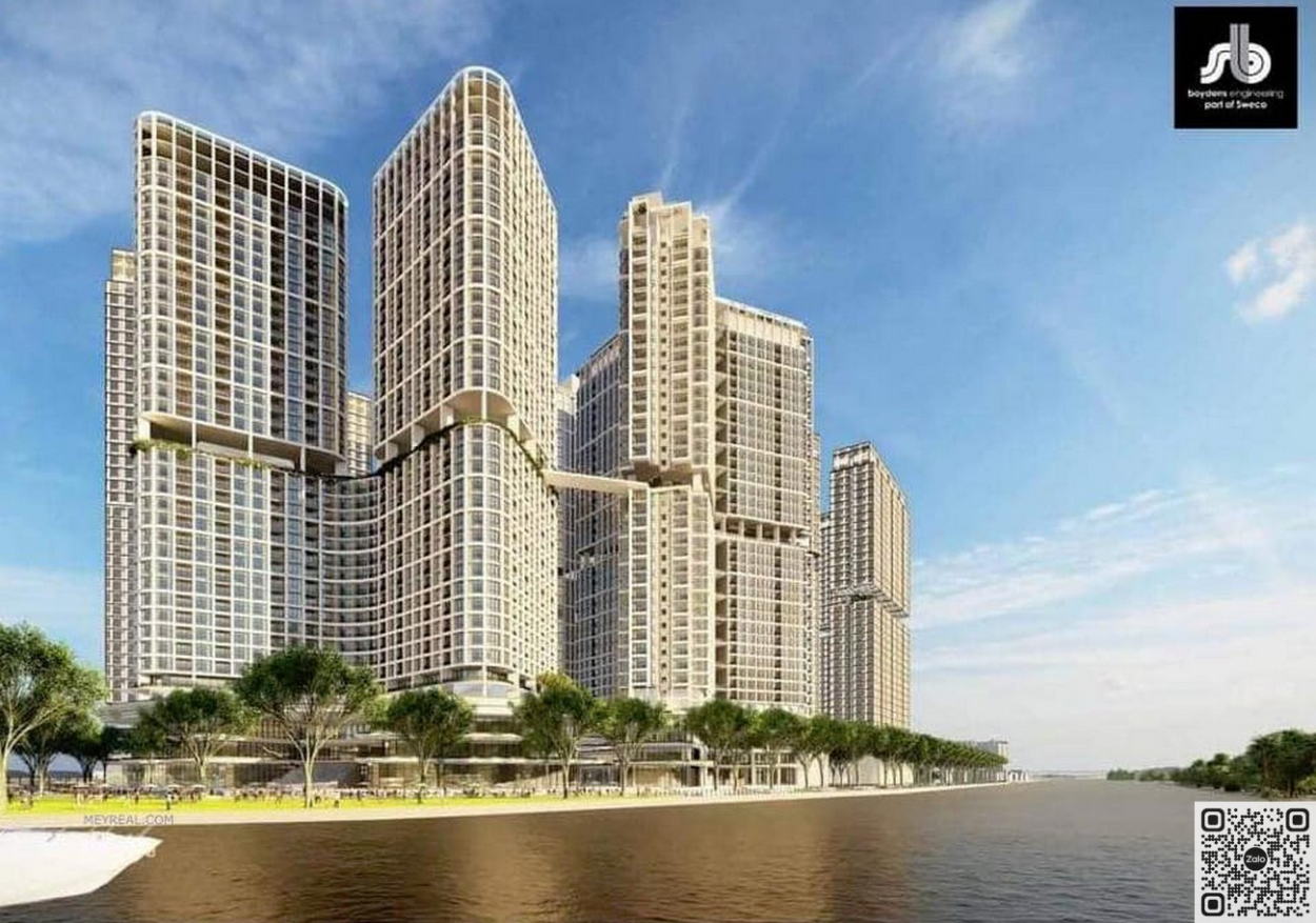 Phối cảnh tổng thể dự án Masterise Lumiere Boulevard Quận 9