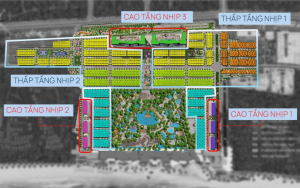 Bản đồ quy hoạch mặt bằng Blanca City tổng thể phân khu