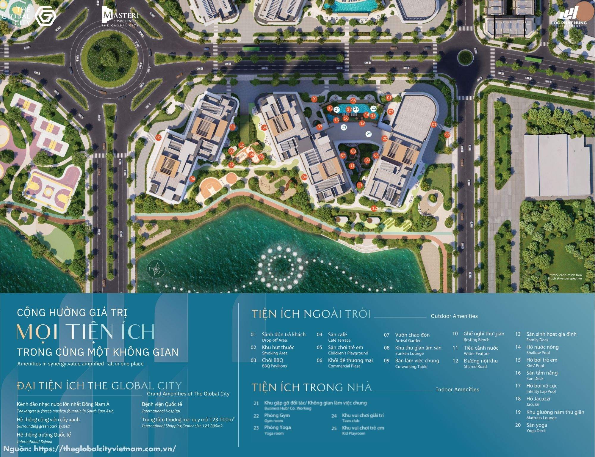 Mặt bằng tổng thể dự án căn hộ Nexus Zone Ct3