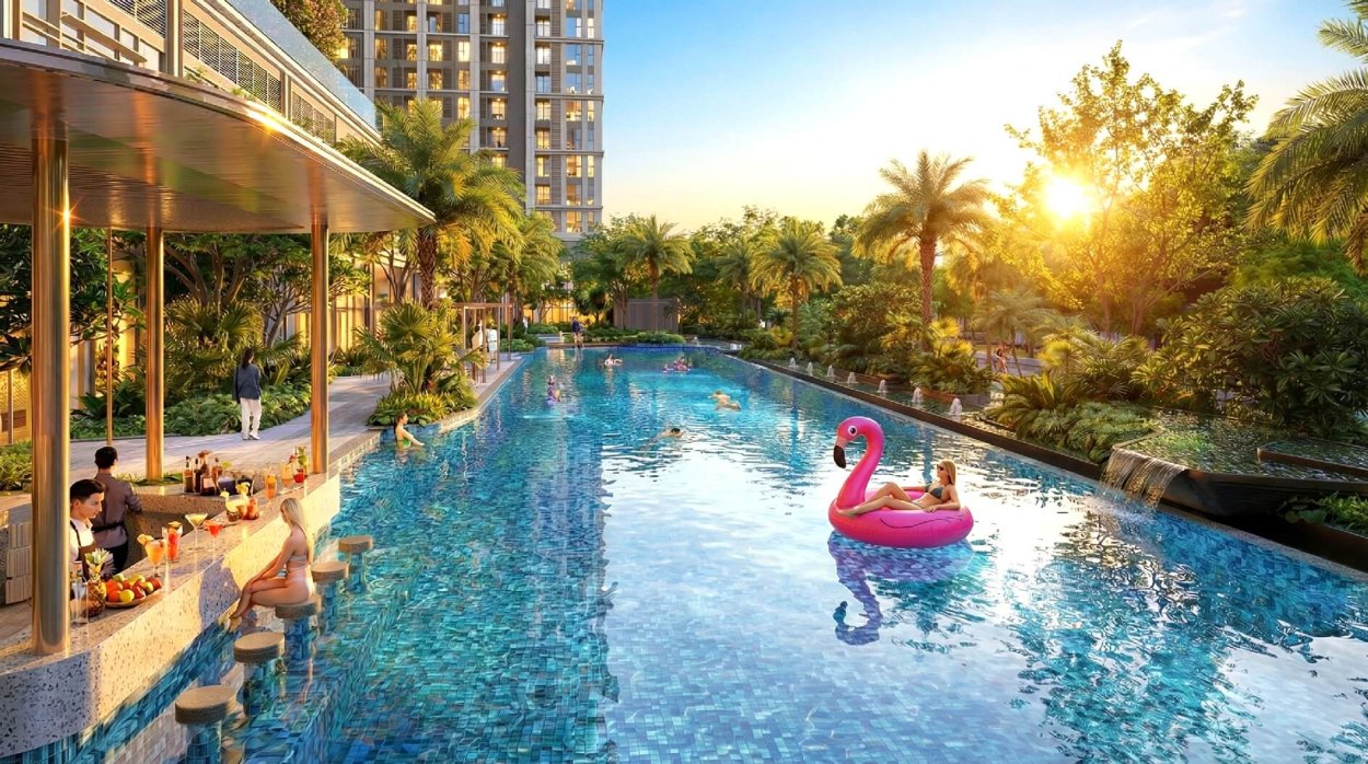 Sảnh đón sang trọng chuẩn khách sạn 5 sao