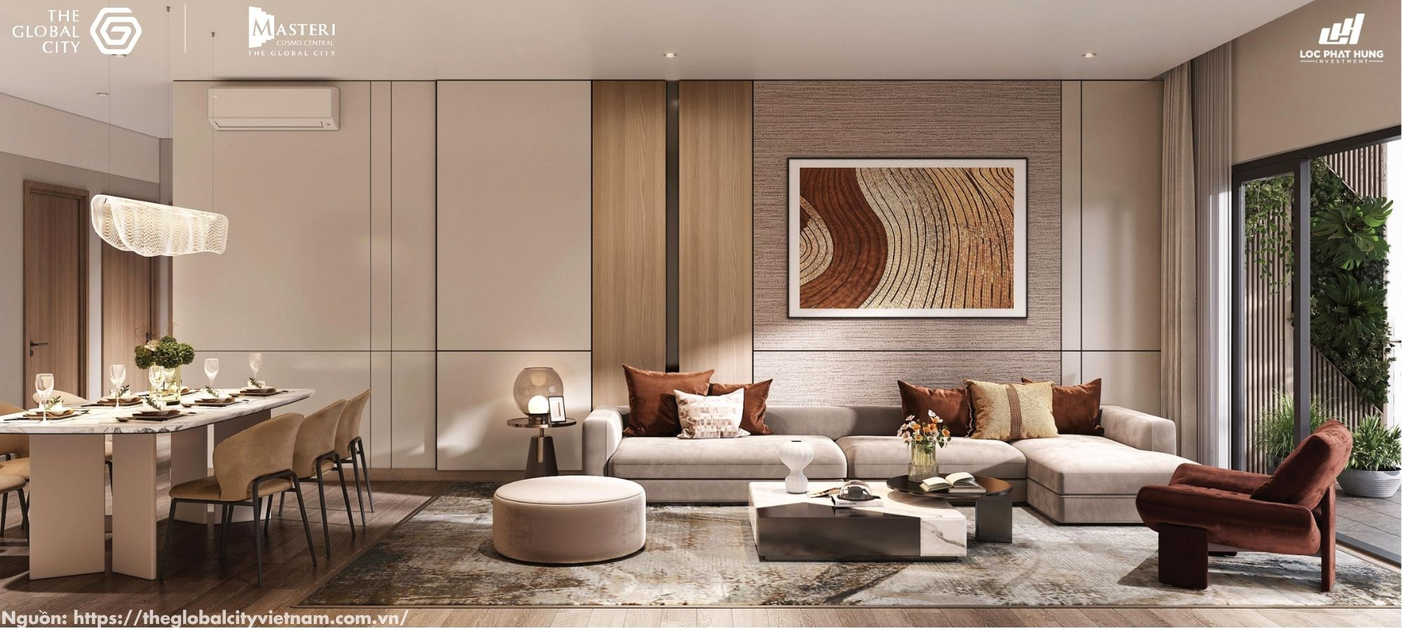 Phòng ăn sang trọng Nexus Zone Ct3