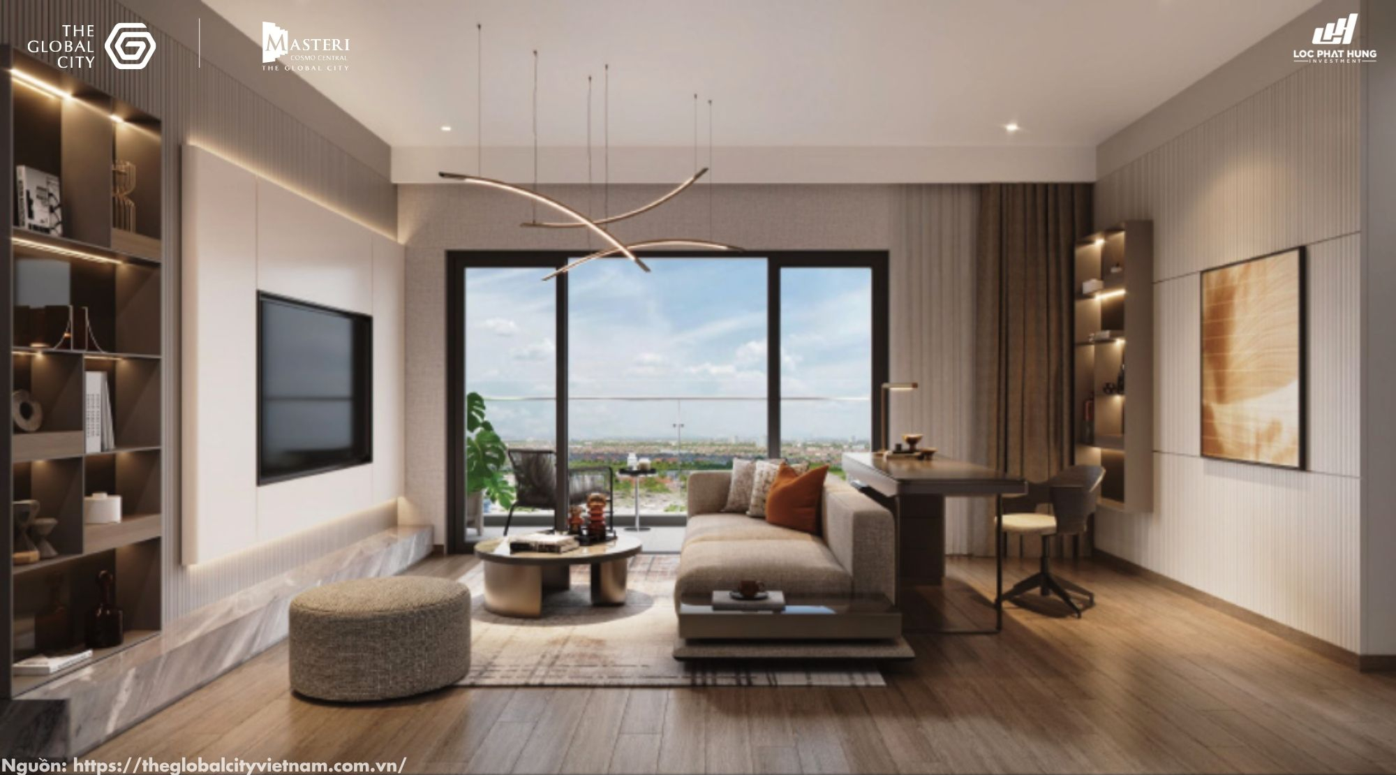 Phòng khách sang trọng Nexus Zone Ct3