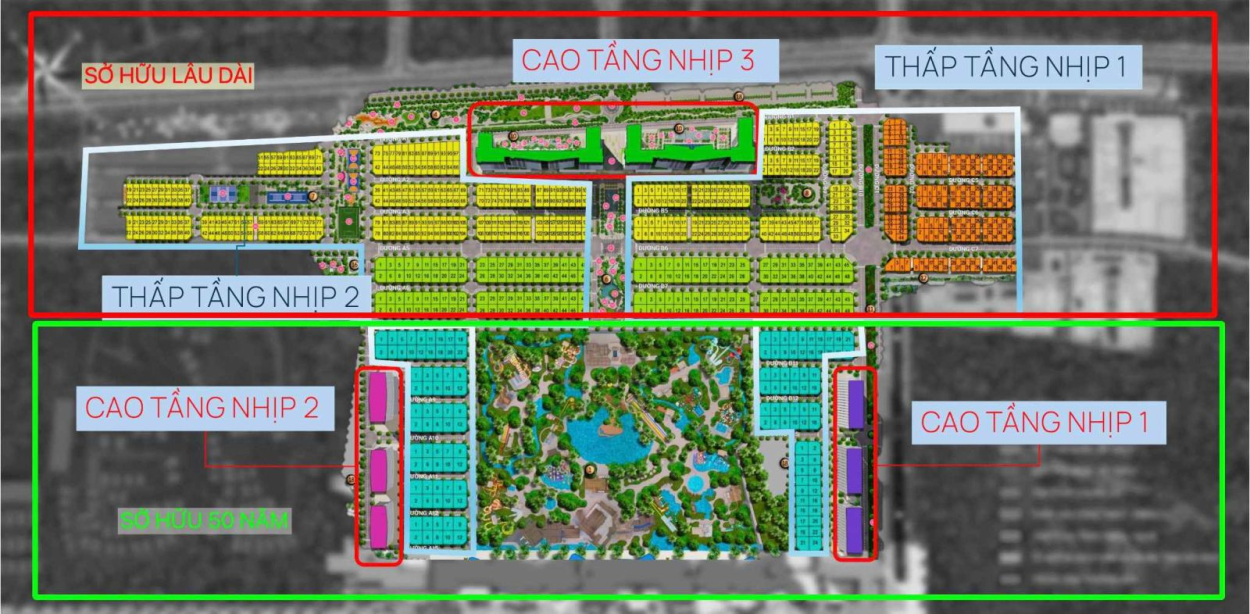 Bản đồ quy hoạch ranh giới pháp lý dự án Blanca City