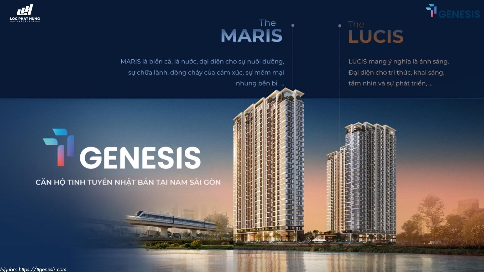 Phối cảnh tổng thể TT Genesis