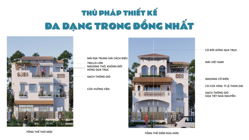 Thiết kế Casa Villa phong cách Địa Trung Hải