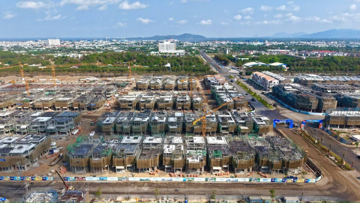 Hình ảnh thực tế công trường dự án Blanca City