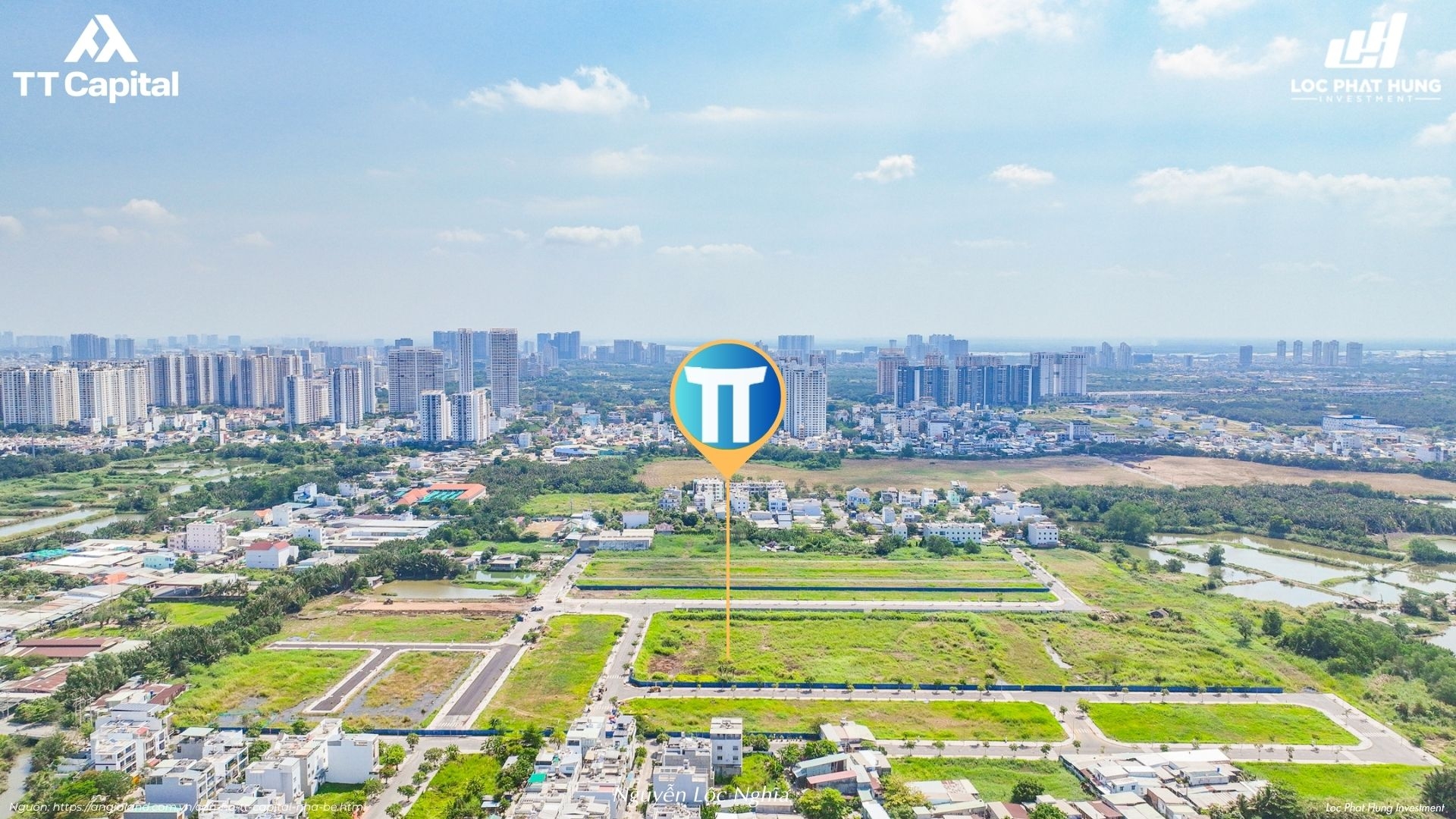 Vị trí dự án TT Capital Đào Sư Tích Nhà Bè