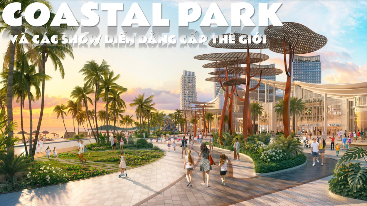Cảnh quan quảng trường biển Coastal Park