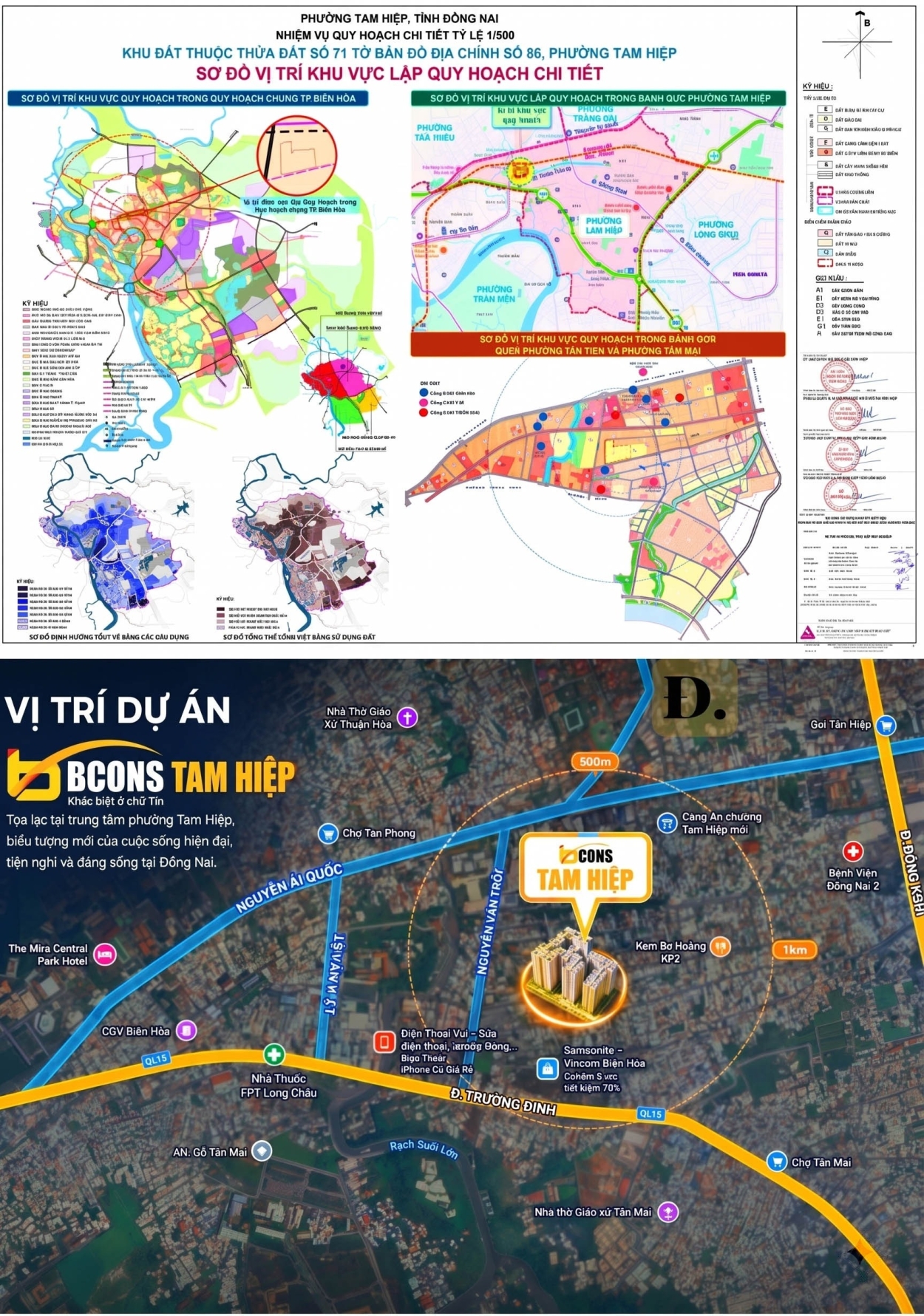 Bản đồ vị trí địa chỉ Bcons Central Park nằm tại trung tâm Đồng Nai
