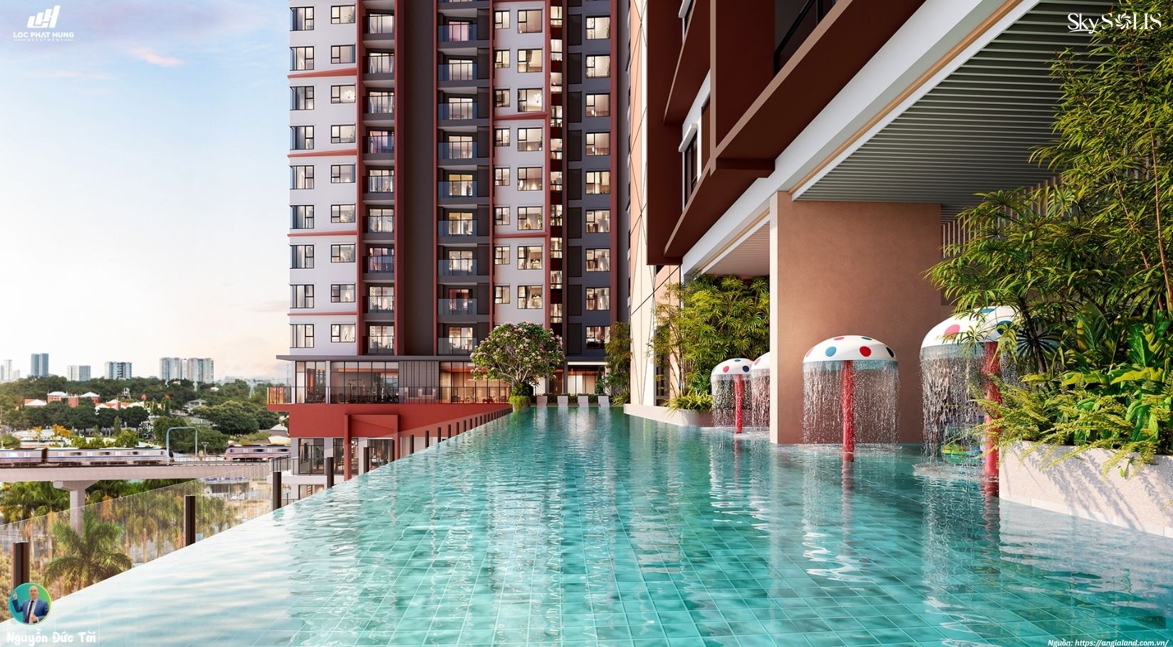 Hồ bơi tràn bờ SkySolis