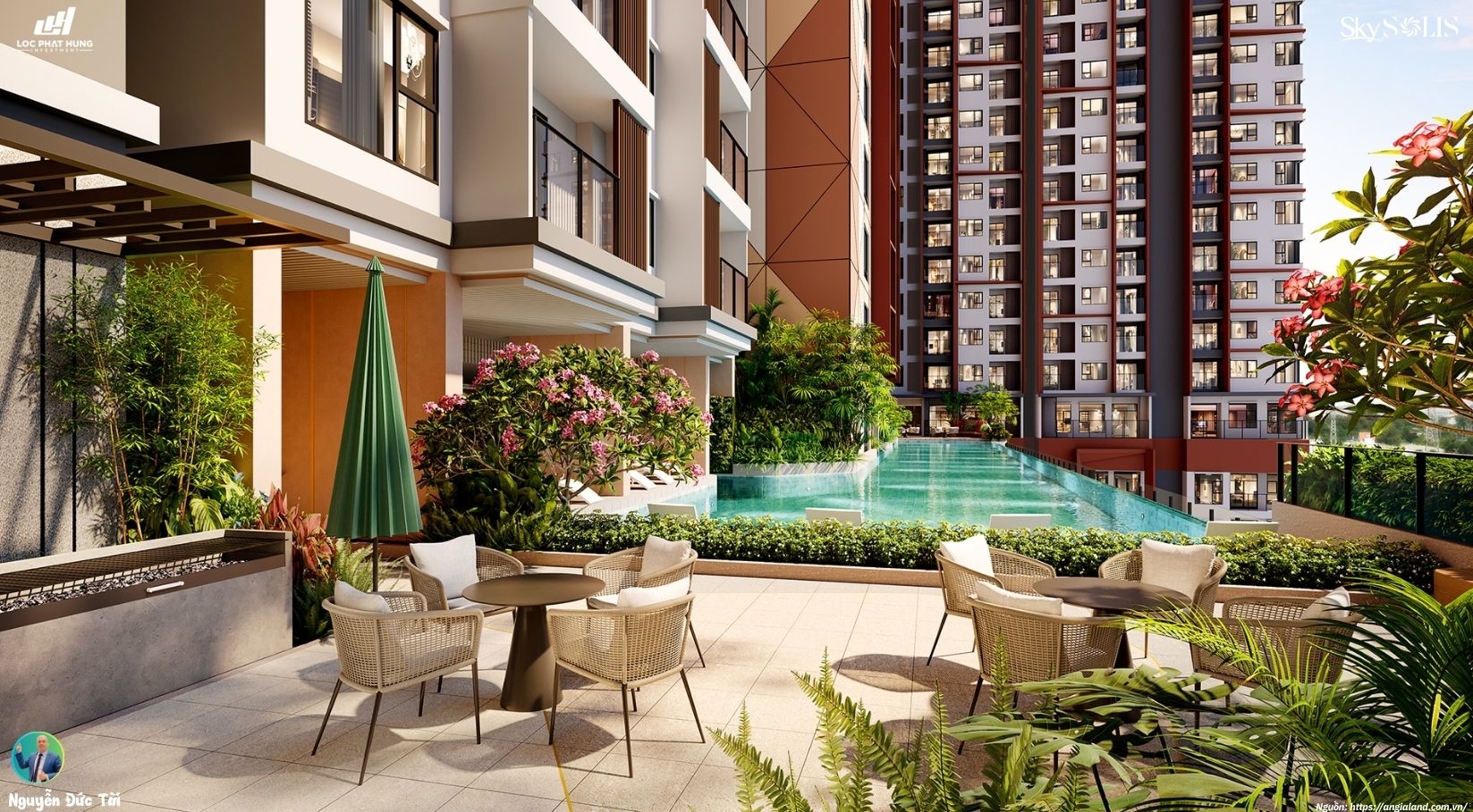 Hồ bơi tràn bờ SkySolis