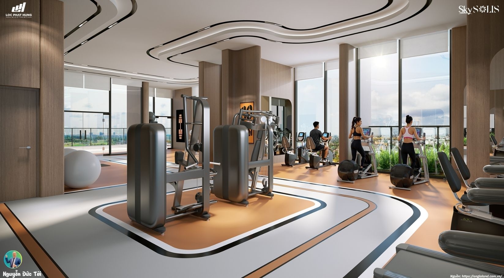 Phòng Gym Panorama SkySolis
