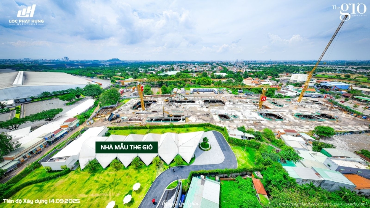 Cập nhật tiến độ thi công căn hộ chung cư The Gió Riverside Dĩ An, Bình Dương tháng 09/2025 Cập nhật tiến độ thi công căn hộ chung cư The Gió Riverside Dĩ An, Bình Dương tháng 09/2025