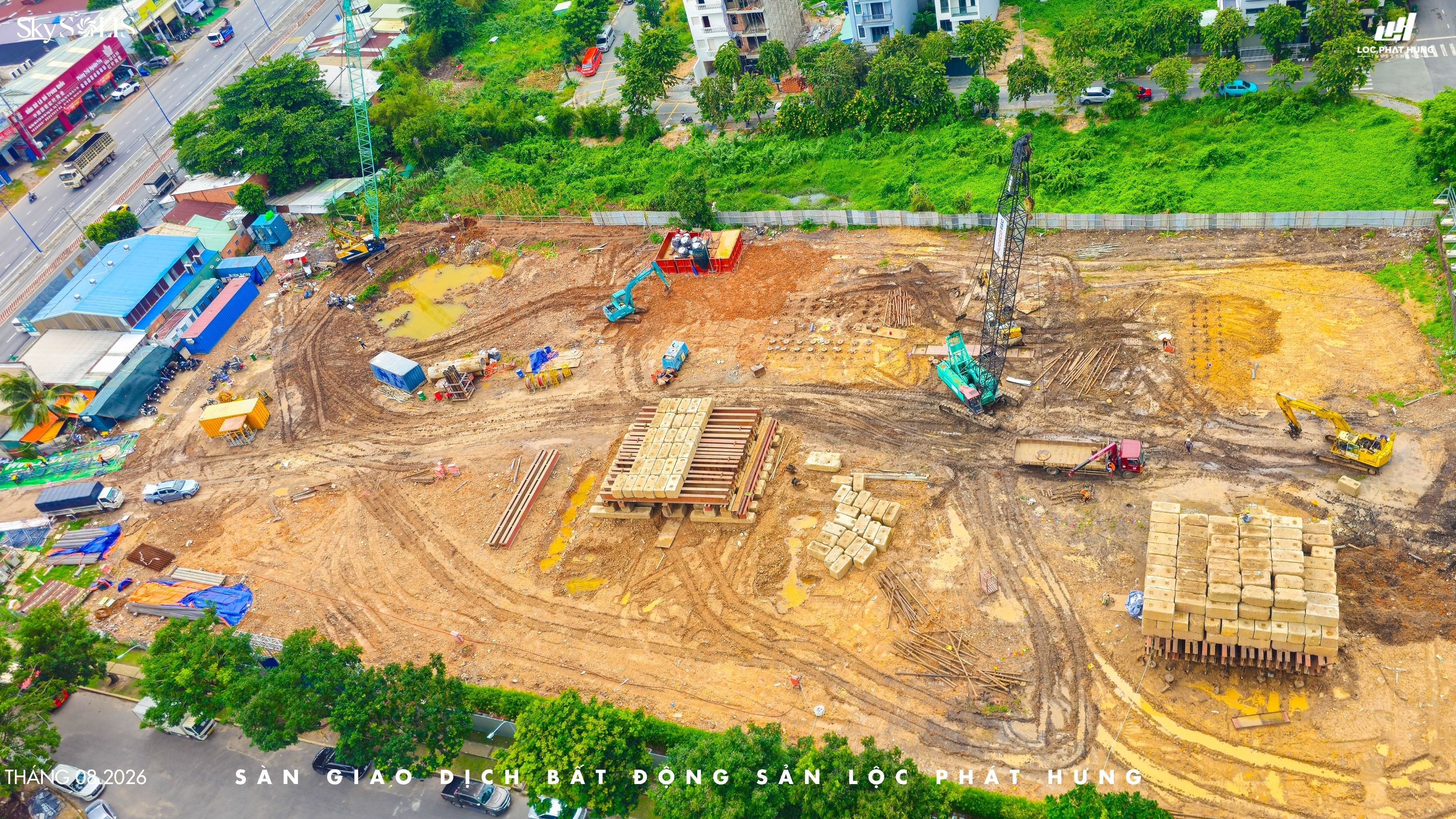 Tiến độ Sky Solis tháng 08.2026