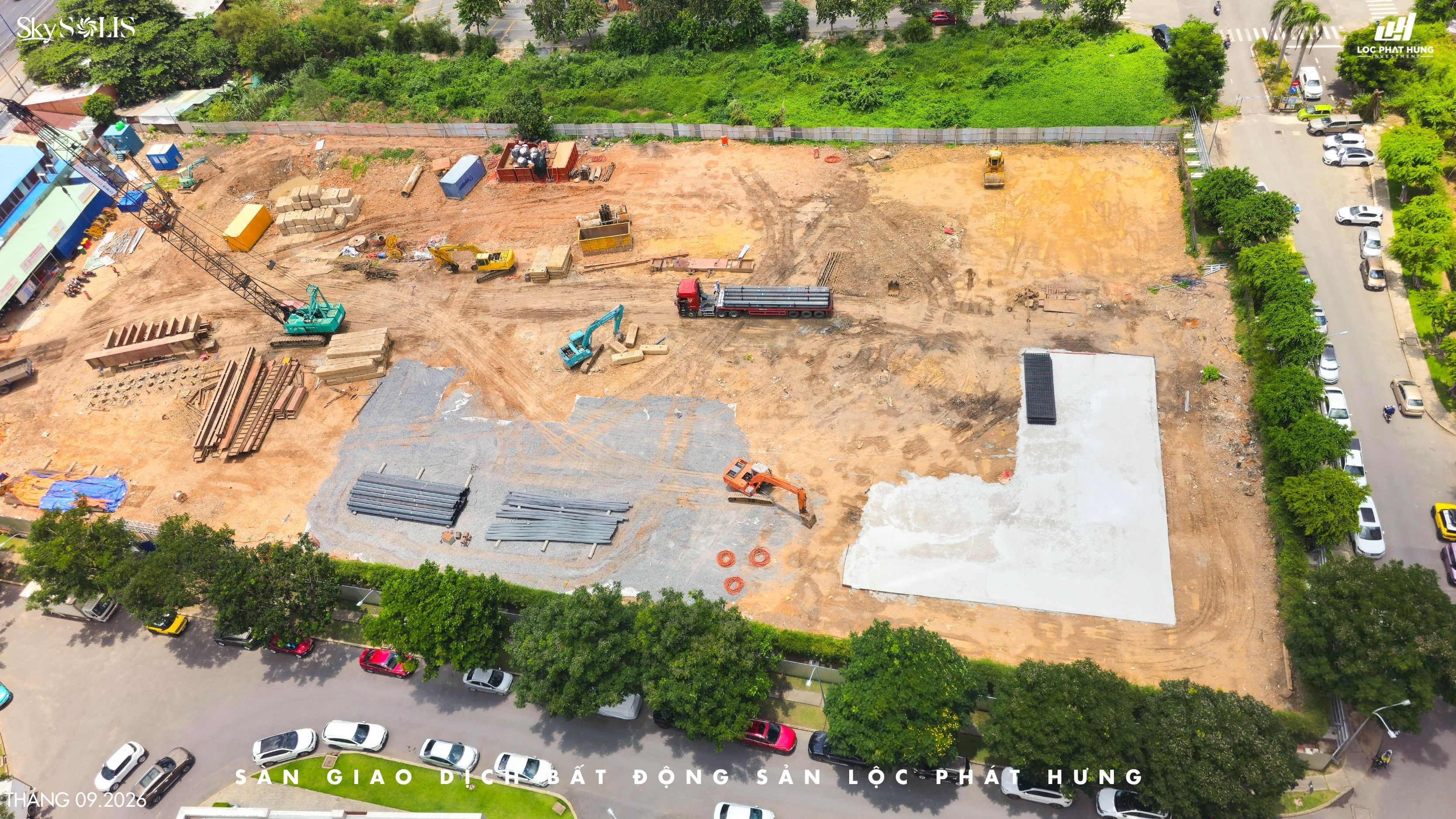 Tiến độ SkySolis ngày 04.09.2026