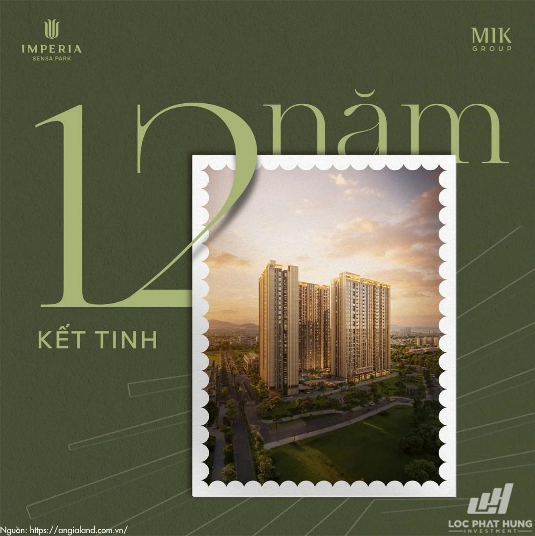 Hành trình 12 năm kiến tạo giá trị thực dự án Imperia Sensa Park