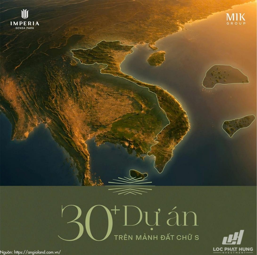 MIK Group với hơn 30 dự án trên cả nước cùng Imperia Sensa Park